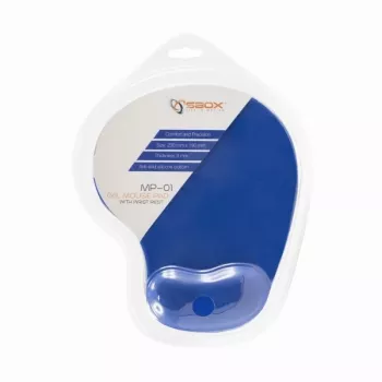 Sbox MP-01BL gélová podložka pod myš modrá