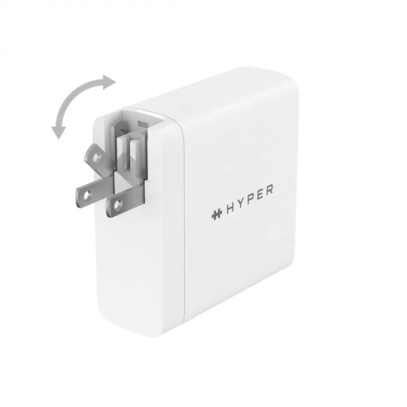 HYPER HJG140WW nabíjačka pre mobilné zariadenia univerzálna biela AC rýchle nabíjanie interiérová