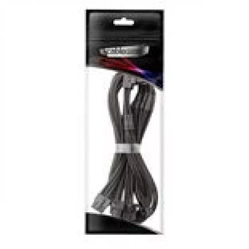 CableMod C-Series Pro prepojovací kábel - variant A, 90°, 16-Pin na 4x8-Pin PCIe, čierny