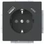 Busch-Jaeger SCHUKO zásuvka USB-A+C 20 EUCB2USBAC-885 (2CKA002011A6312)