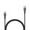 FIXED FIXDB-CC2-BK opletený kábel USB-C/USB-C, 2 m, 100 W