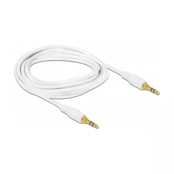 Audio kábel DeLOCK 85550 2 m 3,5 mm biely