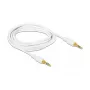 Audio kábel DeLOCK 85550 2 m 3,5 mm biely
