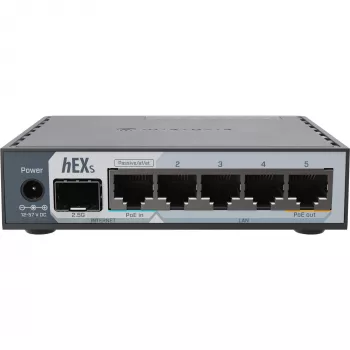 Mikrotik E60IUGS káblový router Gigabit Ethernet čierny