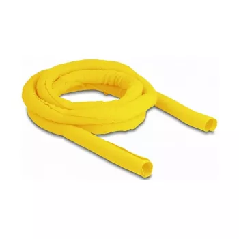 DeLOCK pletená hadica samozatváracia tepelne odolná 2 m x 19 mm žltá