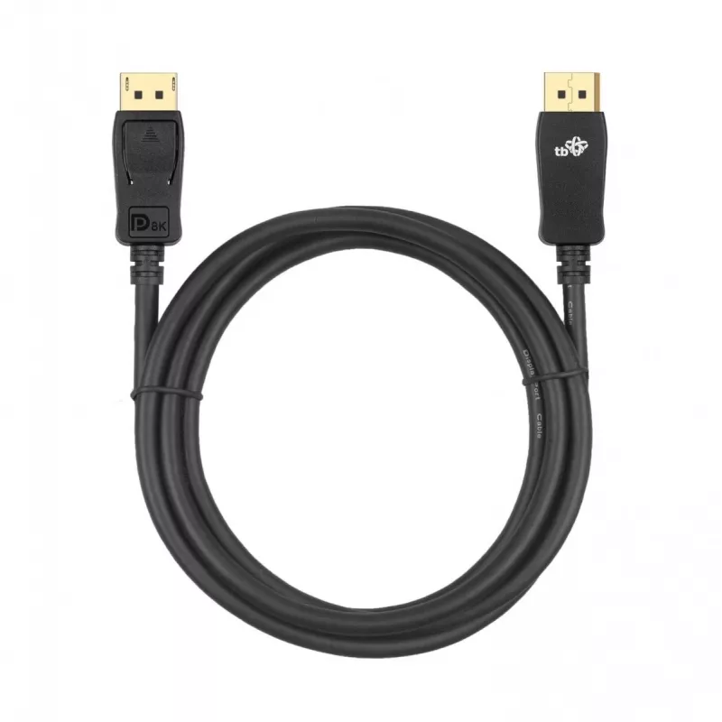 Kábel DisplayPort 1,8 m M/M v 1.4, čierny