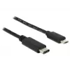 USB kábel DeLOCK 0,5 m USB2.0-C Micro-USB B čierny