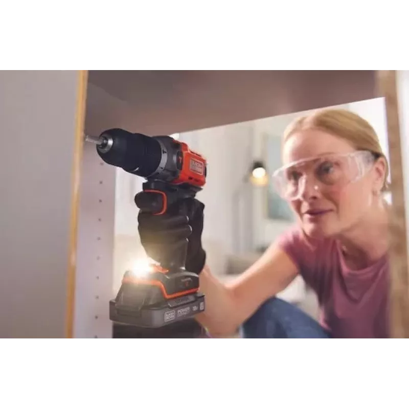 18V BCD383D2TA Black+DECKER akumulátorový vŕtací skrutkovač