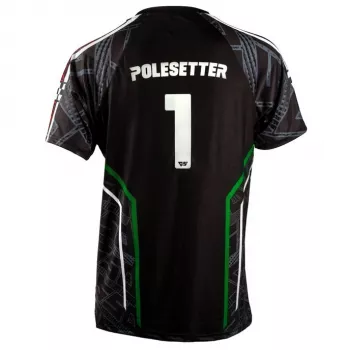 Polesetter ONE Simracing dres zelený - M