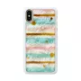 iKins Pop Mint puzdro na iPhone XS/X, biele