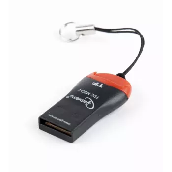 Čítačka kariet Gembird FD2-MSD-3 USB 2.0 čierna červená