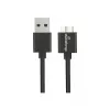USB kábel MediaRange MRCS240 — USB A na Micro-USB B, USB 3.2 Gen 1 (3.1 Gen 1), 1,8 m, čierny