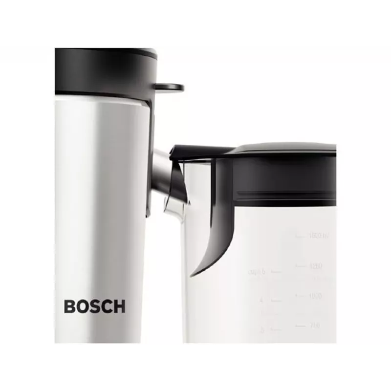 Bosch MES4000 odšťavovač 1000 W čierna, sivá, nerezová oceľ