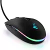 Gaming myš MediaRange MRGS202 – pravácka, optická, 4000 DPI, 6 tlačidiel, USB Type-A, čierna