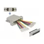 D-Sub HD 44-pólový crimp samica na 2 x RJ45 samica DeLOCK 66836
