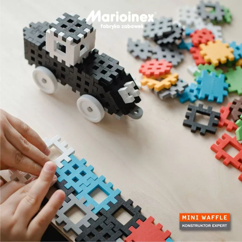 Marioinex Mini Waffle stavebnica Constructor Expert, 501 dielikov