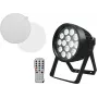 LED PAR reflektor EUROLITE 14x8W QCL — pódiový PAR reflektor, 14 LED × 8 W, studená biela/miešanie farieb