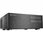 SilverStone Grandia GD08 - Desktop - SSI EEB - bez napájacieho zdroja - čierna - USB/Audio