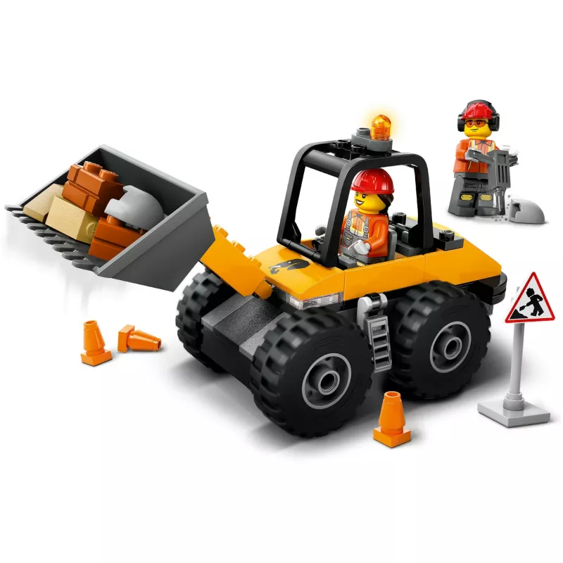 LEGO City 60450 Žltý kolesový nakladač