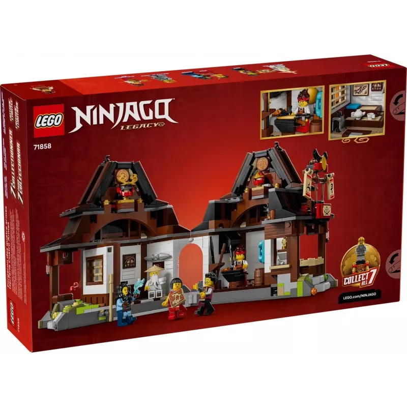 LEGO NINJAGO 71858 Kováčska dielňa štyroch zbraní – 15. výročie