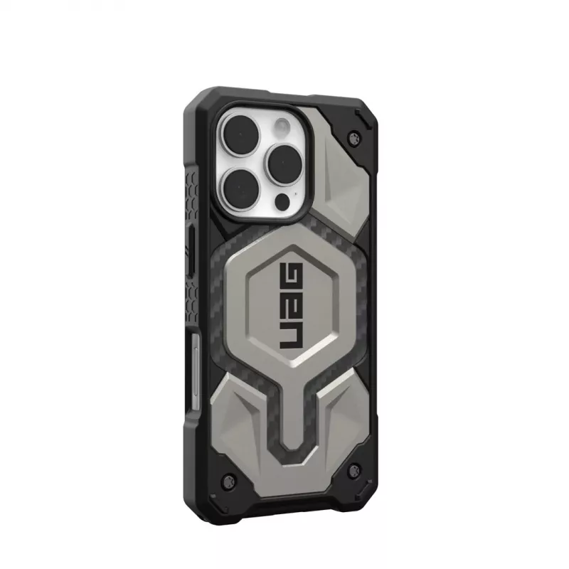 Urban Armor Gear Monarch Pro puzdro na telefón 16 cm (6,3) kryt Titanium