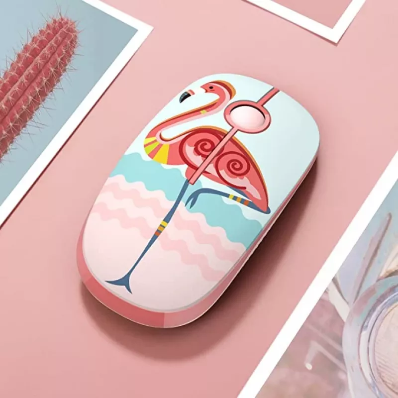 Tellur Kids bezdrôtová myš Flamingo TLL491191 rozhranie