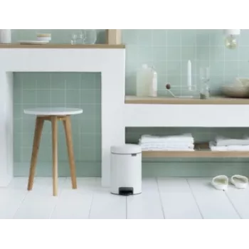 Brabantia 112126 odpadkový kôš 3 l okrúhly biely (11 21 26)