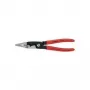 Knipex 13 81 200 kliešte na vrúbkovanie, 20 cm, oceľ/plast, červené, 265 g