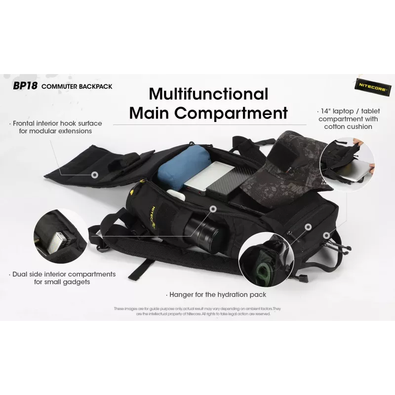Nitecore BP18 batoh na notebook