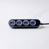 Predlžovacia zásuvka Shelly Plug & Play PS4 Gen4 — 4 zásuvky, 12 A na zásuvku