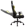 Subsonic SA5609-IM1 Pro Iron Maiden Killers herné kreslo, 3D podrúčky, syntetická koža, sklon 90°-135°, 120 kg, čierne so žltou výšivkou