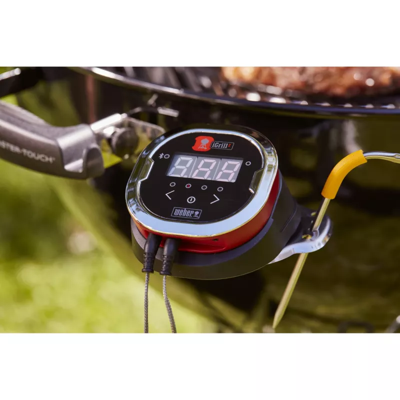 Weber gril na drevené uhlie Master Touch GBS E-5750, 57 cm čierny