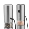 Caso soľnička a mlynček na korenie | SpiceDuo | Elektrický | Materiál tela nerezová oceľ | Lítium