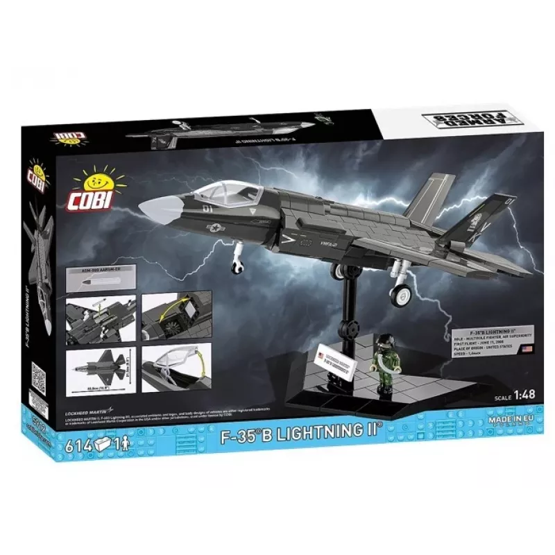 F-35B Lightning II stavebnica - 614 dielov