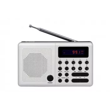 Eltra Radio Pliszka USB, FM biela