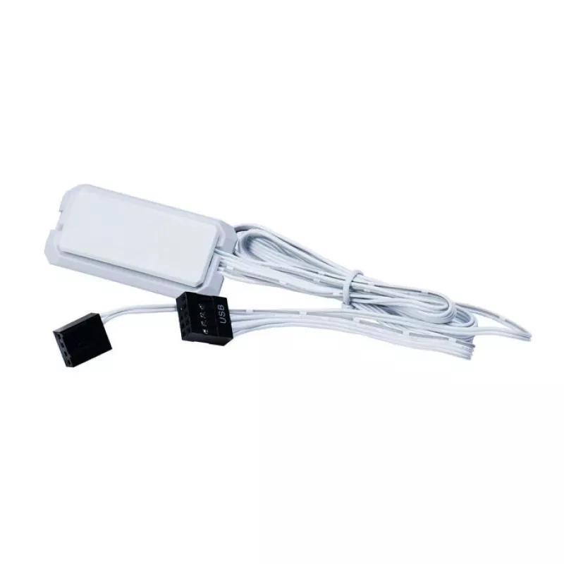 Lian Li UNI FAN SL Wireless LCD 120 Reverse Blade ventilátor do skrinky, ARGB, PWM, 120 mm, biely