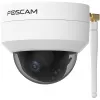 Foscam D4Z vonkajšia IP bezpečnostná kamera, 4 MP, 1536p, Wi-Fi AC, LAN, biela