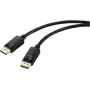 Renkforce DisplayPort prepojovací kábel DisplayPort konektor samec, DisplayPort konektor samec 2,00 m čierny DisplayPort kábel (RF-5771514)