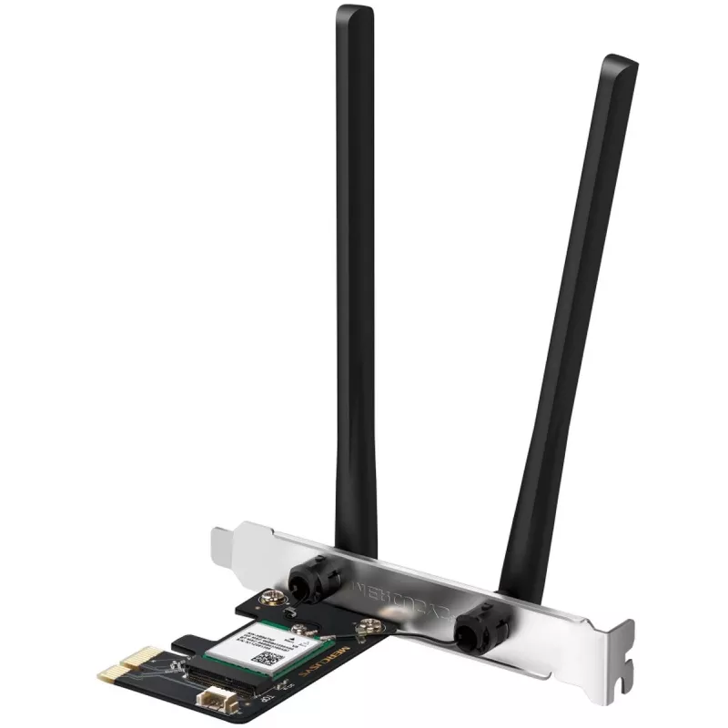 Mercusys MA70XE AX1800 Wi-Fi 6 Bluetooth adaptér PCI Express, dvojpásmový