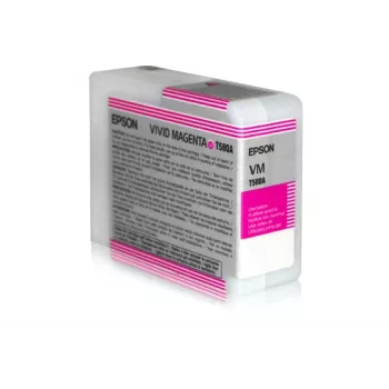 Epson Singlepack Vivid Magenta T580A00, Vivid Magenta, pigmentový atrament, 80 ml, 1 kus