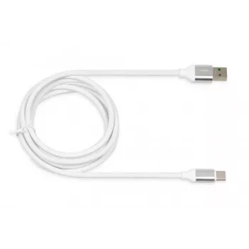 USB-A na USB-C kábel IBOX IKUMTCWQC 1,5 m, USB 2.0, 3 A, biela