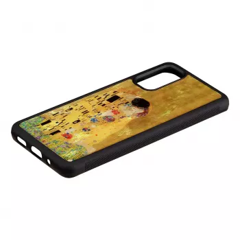 Ochranné puzdro iKins pre Samsung Galaxy S20, čierne, tenké TPU puzdro