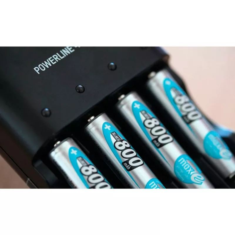 1x4 Ansmann maxE NiMH nabíjateľná batéria Micro AAA 800 mAh 5035042
