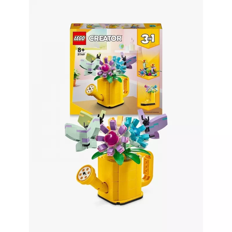 LEGO Creator kvet v kanve 31149 — stavebný model kvetu, 420 dielov, 120×150×130 mm