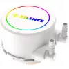 All-in-One kvapalinový chladič XILENCE Performance A+ XC974 — 240 mm radiátor, 300 W TDP, biely, ARGB