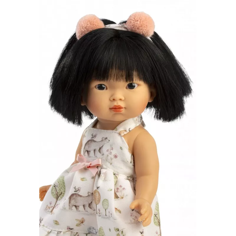 Bábika 28 cm Llorens s realistickými črtami a mäkkým telom, model 28040
