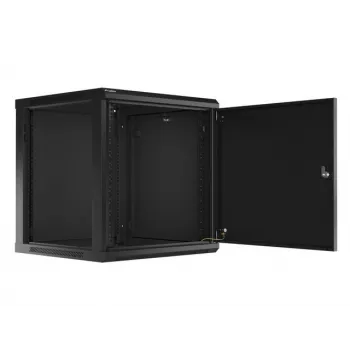 Nástenný rack Lanberg WF01-6612-00B 12U čierna