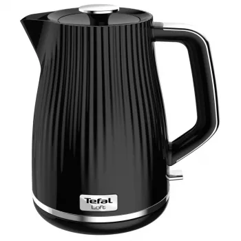 Tefal KO2508 kanvica 1,7 l, 2400 W, čierna, skryté vyhrievacie teleso