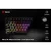Savio Phenix SAVGK-RED herná klávesnica USB RF Wireless Bluetooth QWERTY