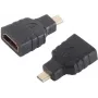 Micro HDMI adaptér ShiverPeaks BS77413 konektor samec na konektor samica, čierny